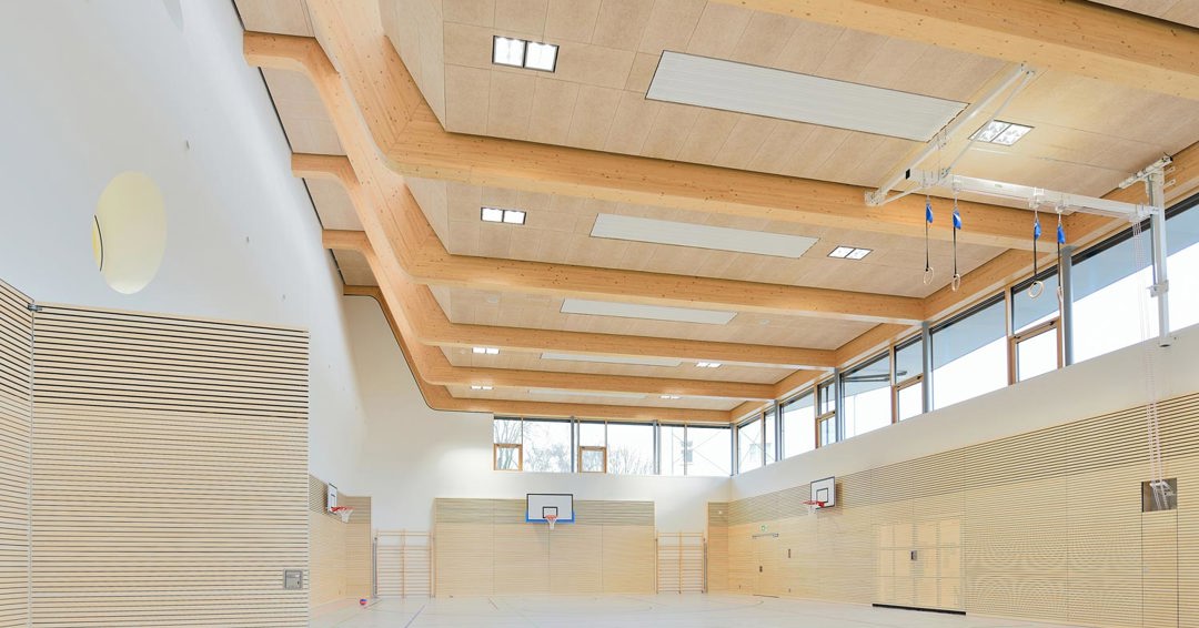 Geweldige akoestiek voor schoolgebouw | Troldtekt